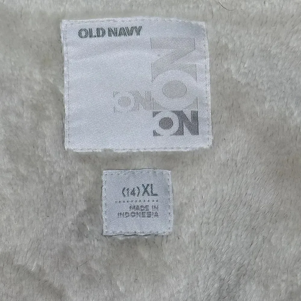 Olive green warm Old Navy kids 14‎ vest